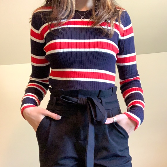 H&M Sweaters - H&M Divided Stripe Sweater